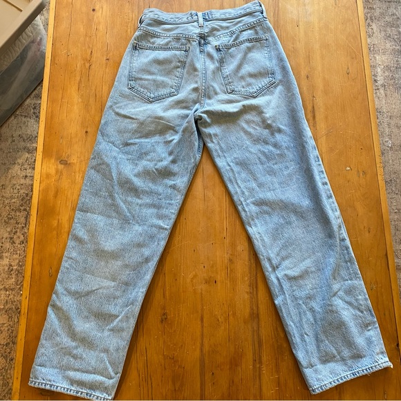 AGOLDE Aritzia Criss Cross Denim Jeans, Size 27 - Picture 5 of 5